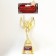 Nick Real Cup “Woman Fire”, plastic, gold, 19.3 x 7 cm.