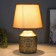Basford table lamp E14 40W gold 20x20x30 cm Risalux