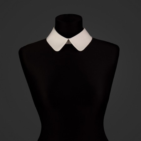 Removable collar, neck diameter = 22 cm, 42 × 6 cm, ivory color-5