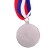 Prize medal 066 diam 3.5 cm. 2 place. Color ser. With a ribbon