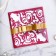 Invitation to the wedding Carved "Love forever...", burgundy color