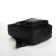 City backpack of artificial leather with lightning, 3 pockets, black color