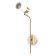 Bra "techno" E27 40W gold-white 21x10x38cm