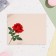 Postcard "Happy holiday!" rose, 12.5x19.5 cm