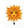 Magnet "Sun", 6.7 × 6.7 cm