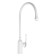Kitchen mixer Zein Z3744, "droplet", single -leaf, pour height 26 cm, white