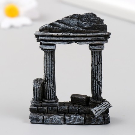 Figure for Florarium Polystone "Roman Column" 6x1.5x8 cm