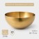 Saphere Salette bowl, 5.45 l, d = 28 cm, stainless steel, gold