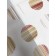 Milestock Meiwa Organdy 137 cm, roll 20 m, drawing "Beige circles"