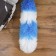Brush for removing dust of the valve "Sky", 2 colors, microfiber, 61 cm