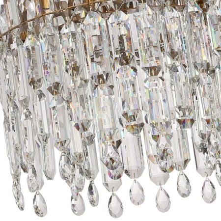 Ceiling chandelier Legacy 6xe14 40W, size 40x40x34 cm, bronze color-2