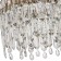 Ceiling chandelier Legacy 6xe14 40W, size 40x40x34 cm, bronze color