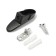 Furniture hook Cappio Plate, one -rod, black color