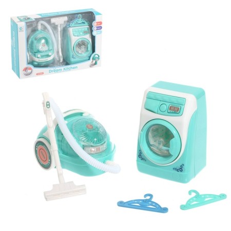 Set of household appliances "Funny cleaning", with light and sound effects