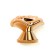 Handle button Cappio Rose 01, white with gold