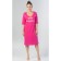 Night shirt female Cool Night, size 50, Fuchsia color