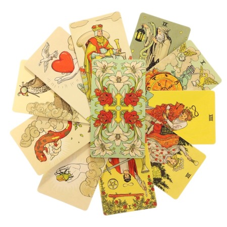 Cards "Tarot consequences", for beginners, 78 cards, card 6.6x12 cm, with instructions for a QR code-2