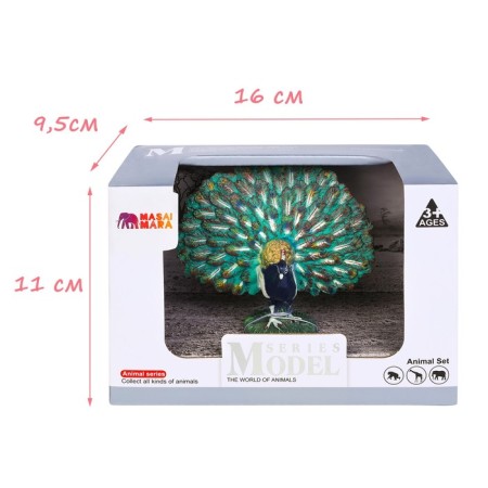 Figure "World of Wild Animals: Peacock"-6
