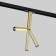 Technical TR142-1-6W3K-BS, LED, 6 W, 81.5x30x325 mm, 440 lm, 3000k, brass
