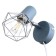 Bra with a switch on the wire "Viola" E14 40W blue 13x10x18cm