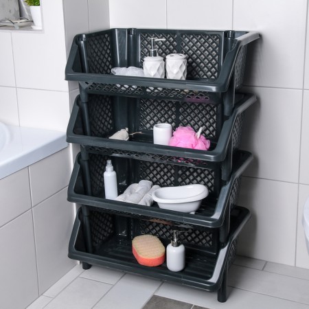 Floor eboe for storage 4 section "Economy", color mix-3