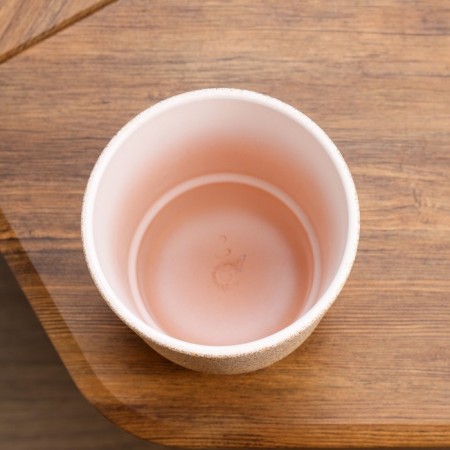 Kashpo "Laksher" beige plain 1.13 liters-2