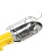 A portable Luazon Lighting lamp with a switch under the lamp E27, 5 meters, yellow