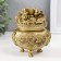 NECKE Polystone for bronze "A bowl of wealth with a dragon" 9x9x11 cm