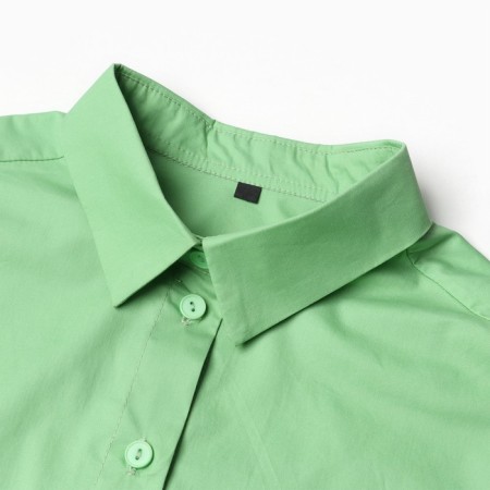 Women's suit (shirt and shorts) Mist Summer Time, size 48, green-10