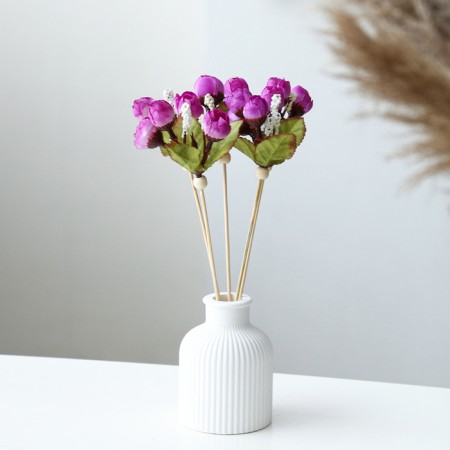 Decor on the stick "Flower", lilac-1