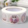 Stick Paper "Watercolor. Beast" d = 2.5 cm 500 pcs in a roll 3x6.5x6.5 cm
