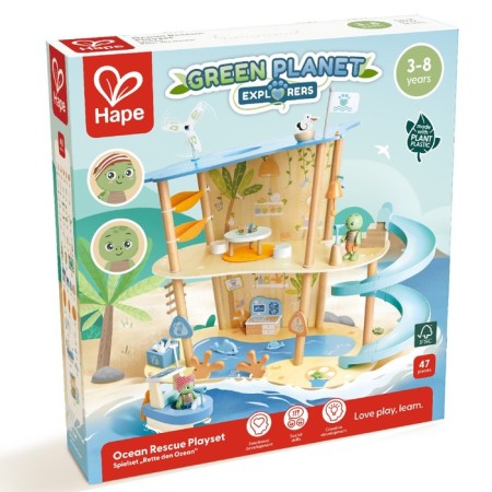 Set of game Hape "Ocean rescue station"-9