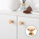 Handle button Cappio PK320, D = 24 mm, color gold