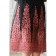 Women's dress, size 56, black color, pink