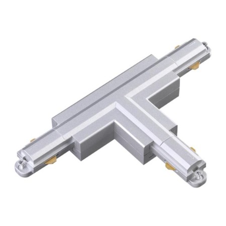 Connector (T-shaped) port 1-F, silver color