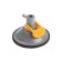 Tundra drill stand, fastening on a suction cup, rotary 180 °, d = 32 mm, height 100 mm