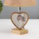 A desktop lamp with a photo frame 9.5x8.5cm (acrylic on magnets) 20x20x35cm
