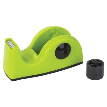 Brauberg adhesive tape is a deserted, weighted, medium, core diameter 25 mm, light green-4