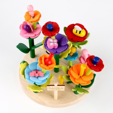 Developing game "Flower flowerbed" 19 × 20.5 × 6.5 cm-2