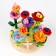 Developing game "Flower flowerbed" 19 × 20.5 × 6.5 cm