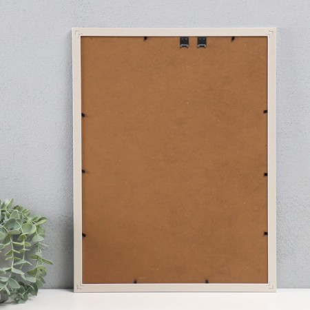 Photo frame plastic 30x40 cm "Karin" white 32.6x42.6x1 cm-2