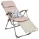 Swess chair, mattress + pillow, sand color