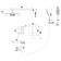 Bath mixer built -in Lemark Melange LM4922CW