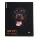 A notebook of 96 sheets in the Erichkrause "Dog", matte lamination, an offset block 100%, mix