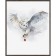 Reproduction of the painting "Postal owl", 40x50, frame (20-008d)