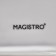 Porcelain dish for feeding Magistro "Eared Zay" with two saucers, 27 × 22.5 cm, white color