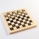 Board game 3 in 1: chess, checkers, backgammon, wooden board 40 x 40 cm