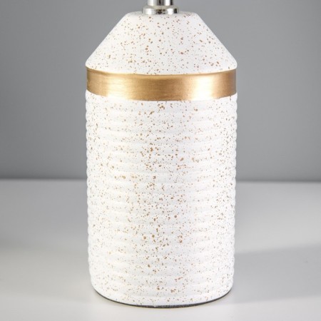Brianna table lamp E14 40W white-gold 22x22x36.5 cm Risalux-3