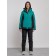 Ski costume female winter, size 42, dark green color