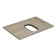 The countertop under the Aquaton sink "Loft Factory 65" Color Oak Endgrain